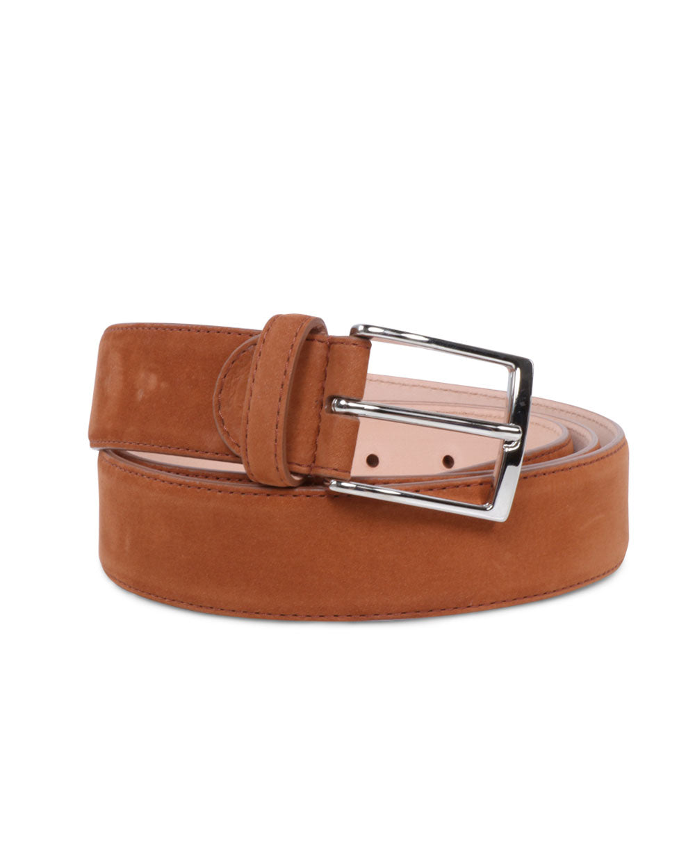 Nubuck Techno Belt in Chestnut