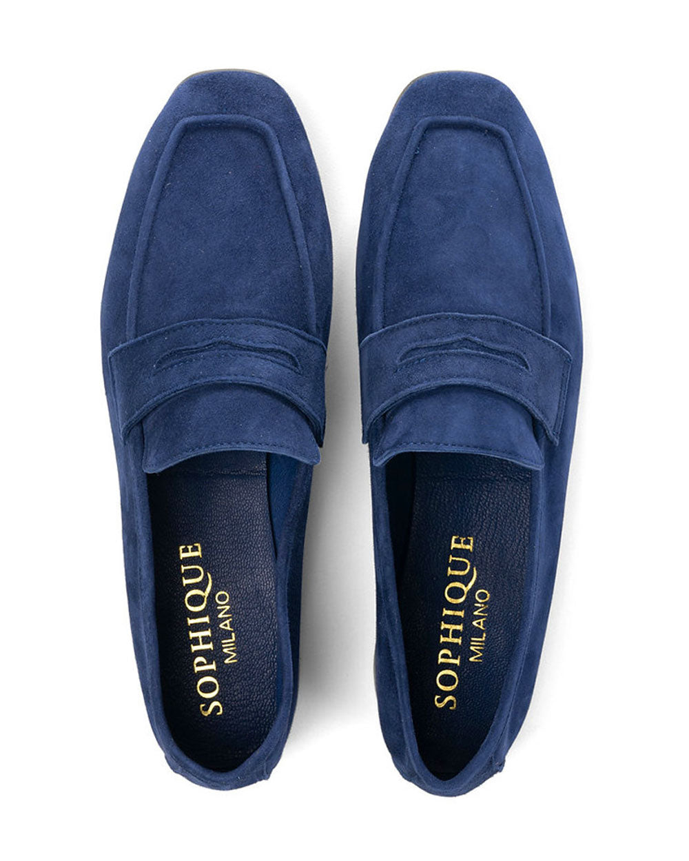 Essenziale Loafer in Blue Ink