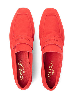 Essenziale Loafer in Red