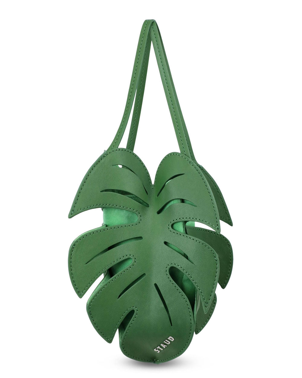 Palm Bucket Bag in Leaf