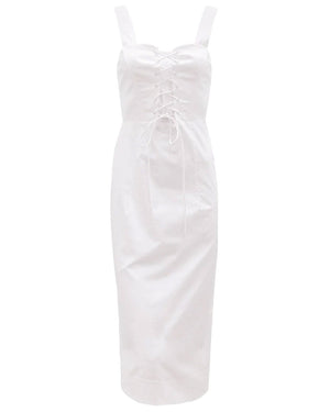 Sutton Dress in White