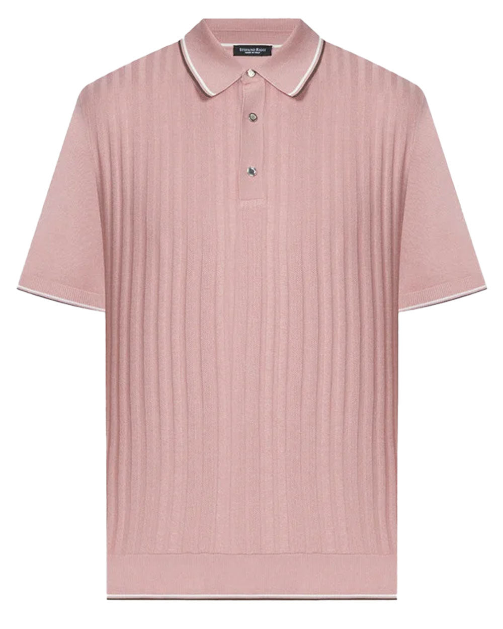 Pink Knit Polo