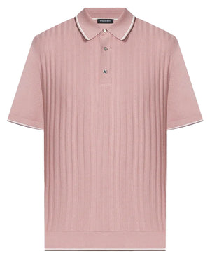 Pink Knit Polo