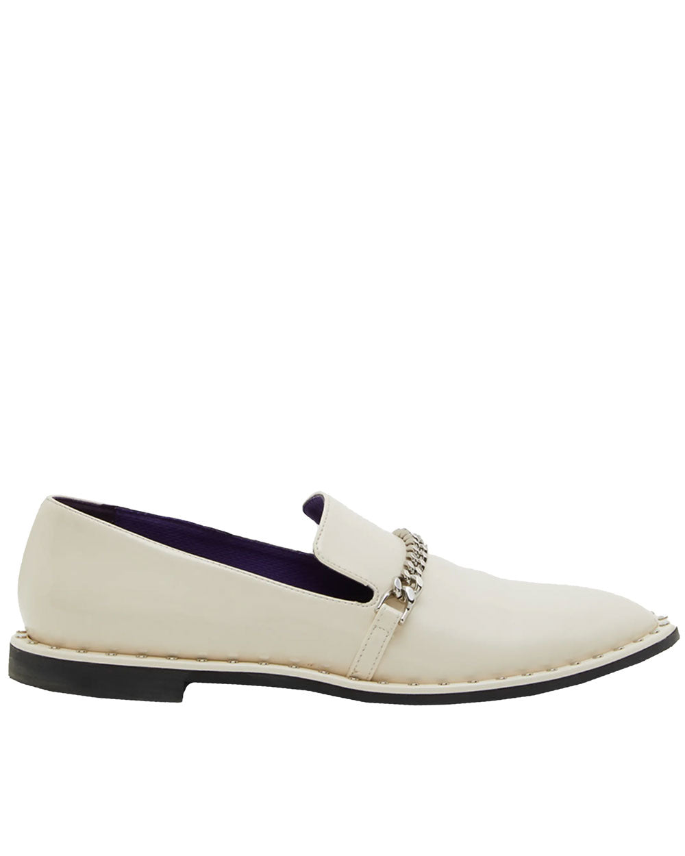 Falabella Chain Loafer in Ivory