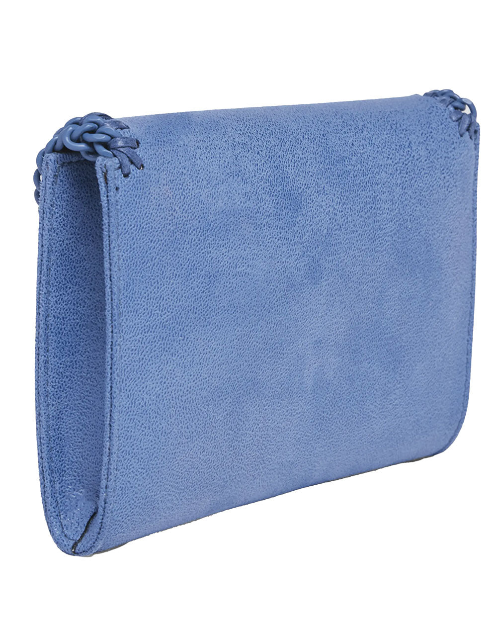 Mini Falabella Shaggy Deer Crossbody Bag in Denim