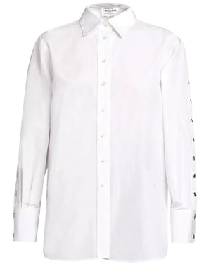 Pure White Button Down Shirt