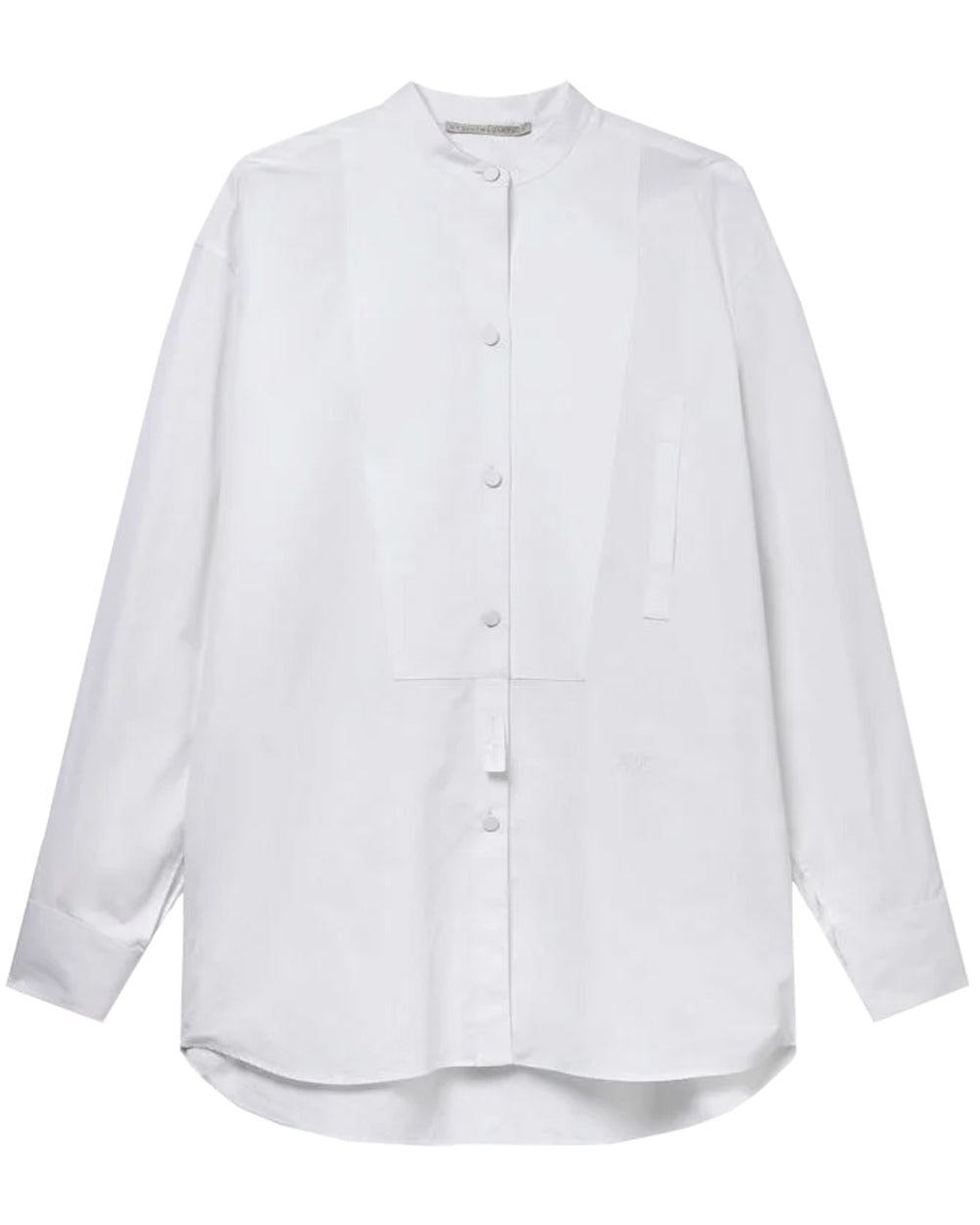 Pure White Plastron Shirt