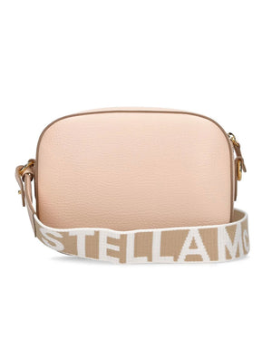 Small Embossed Camera Bag in Ballet Pink