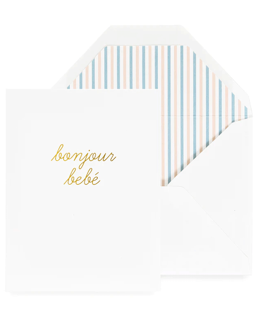 Bonjour Bebe Card