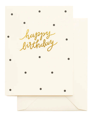 Dotty Birthday Card