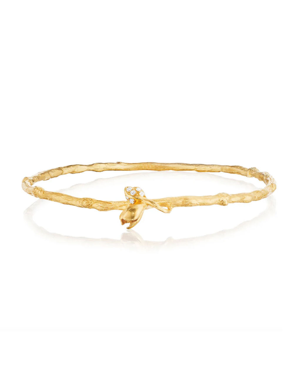 Branch and Bud Diamond Bracelet