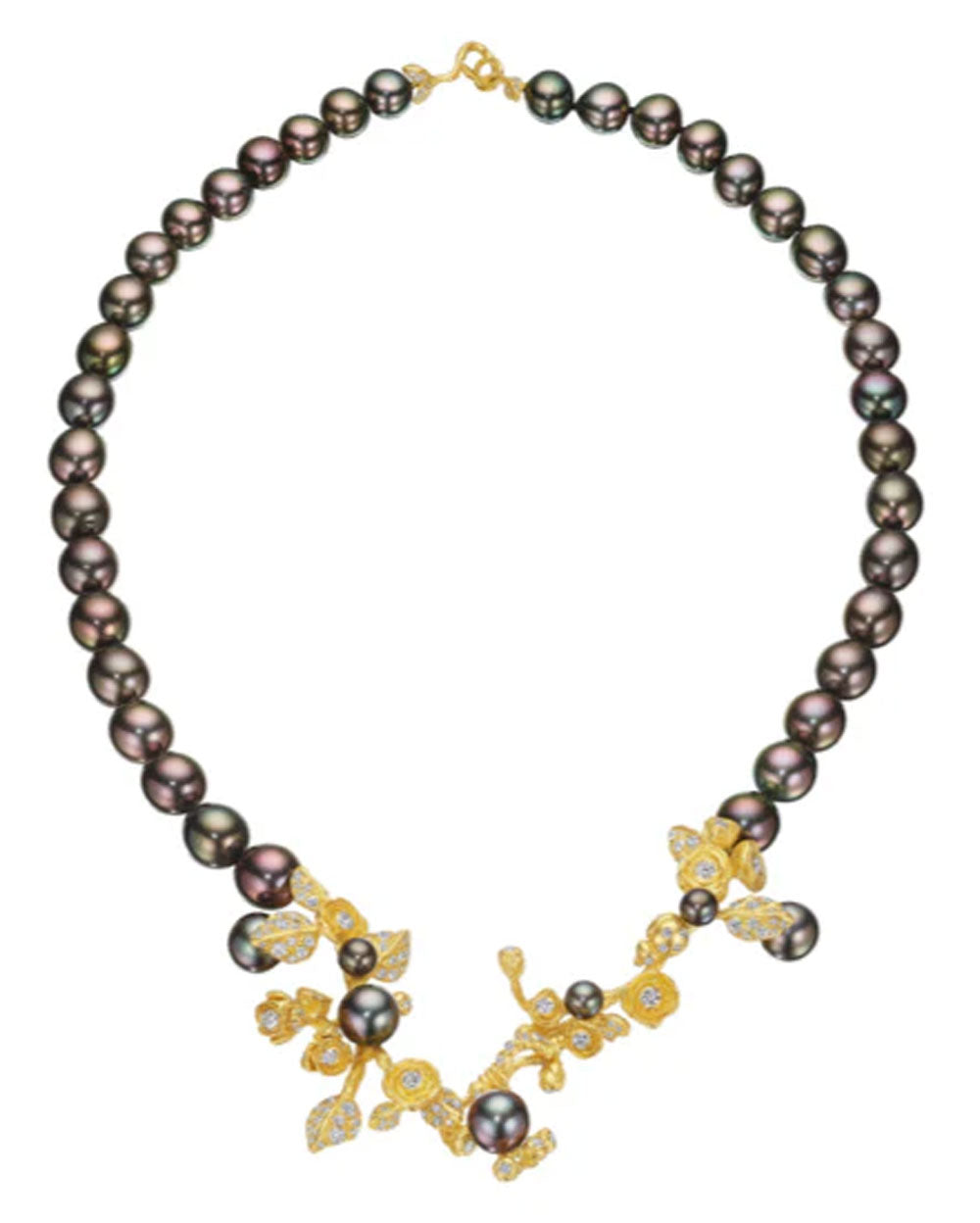 Tahitian Pearl Garden Necklace