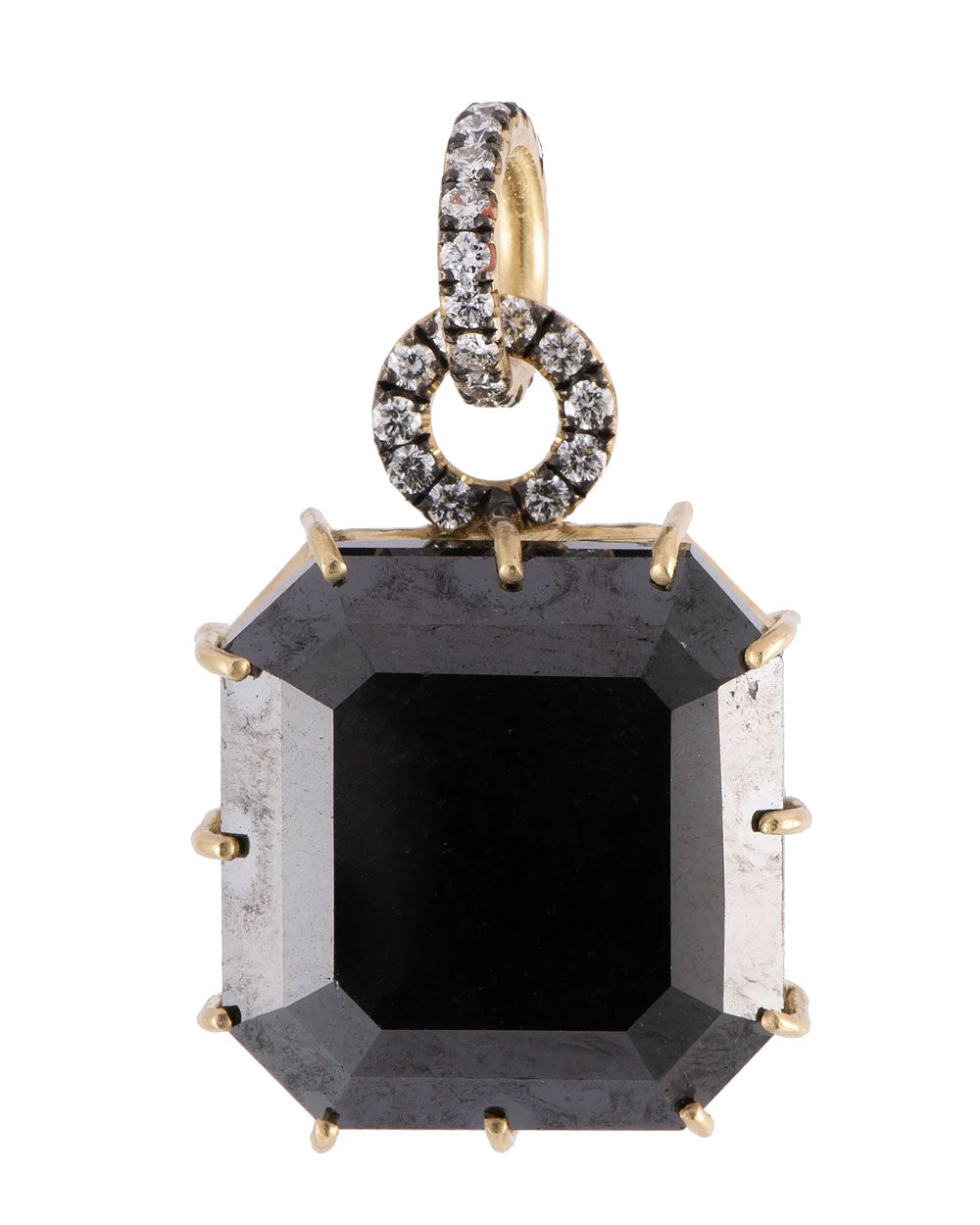 Black Diamond Brilliant Cut Pendant