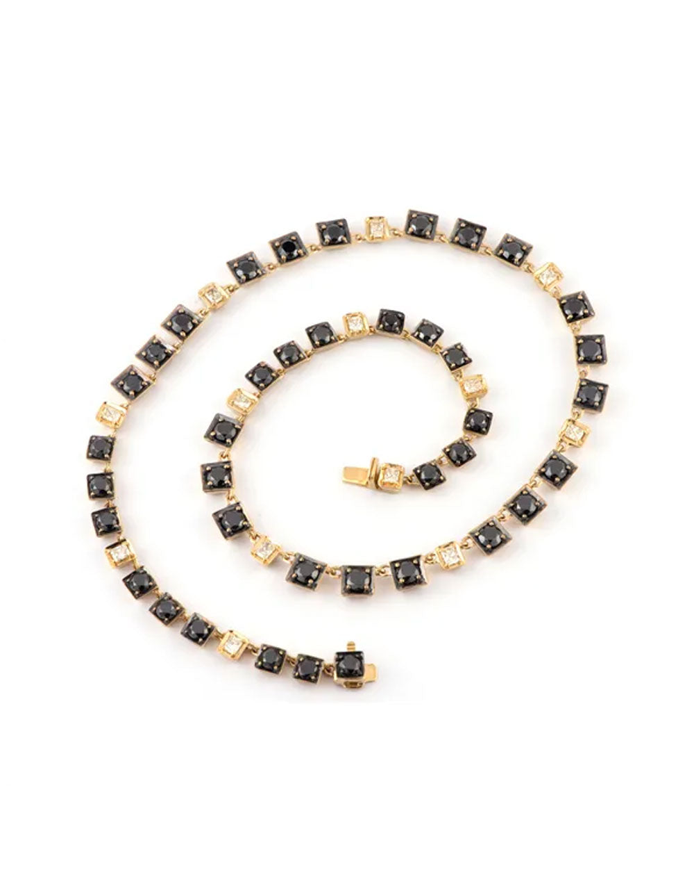 Black Diamond Riviera Necklace