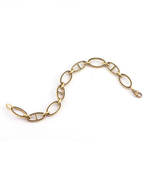 Classic Gold Link Bracelet