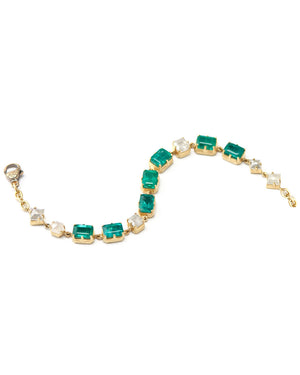 Emerald and Diamond Bracelet