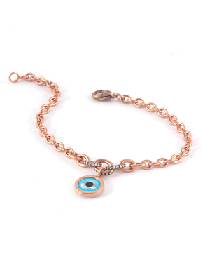 Evil Eye Chain Link Bracelet