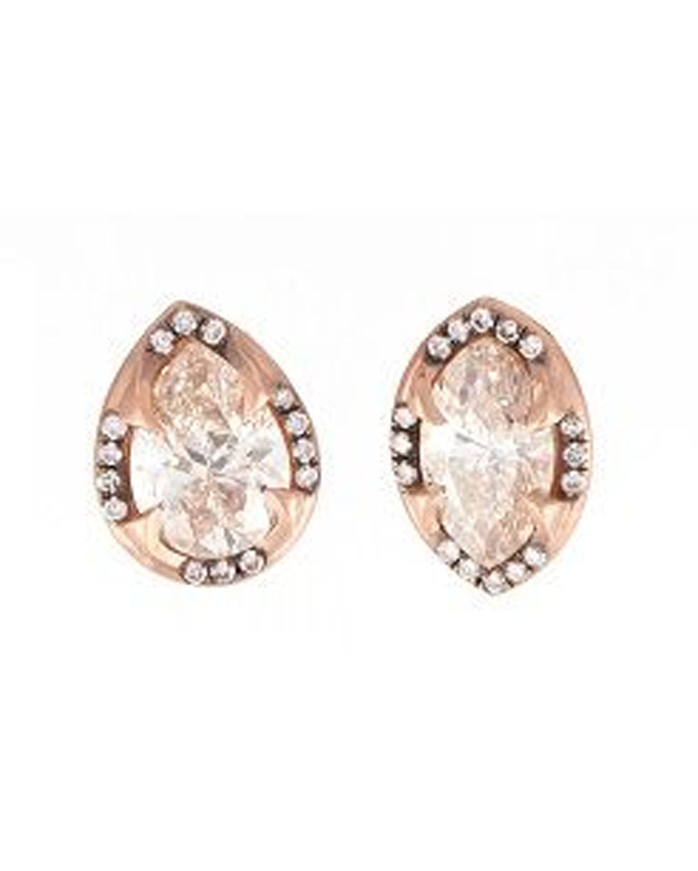 Mismatch Diamond Studs