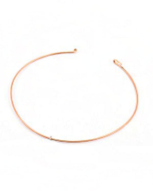 Rose Gold Chocker Necklace