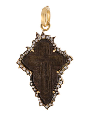 Russian Cross Icon Pendant