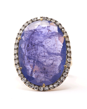 Tanzanite Oval Ring