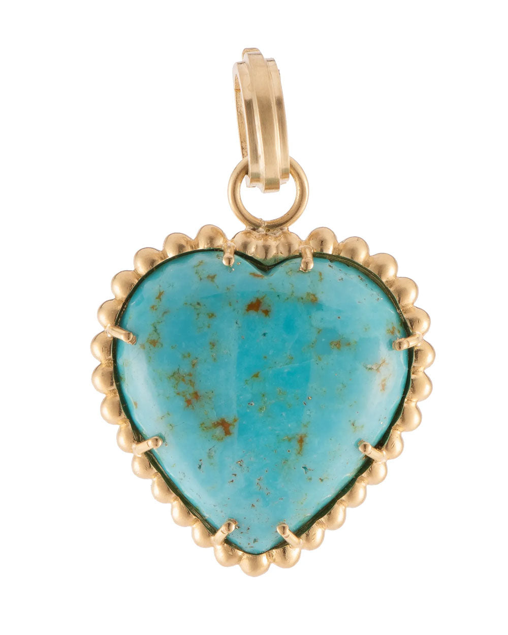 Turquoise Heart Pendant