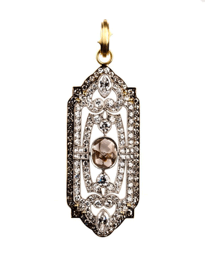 Vintage Diamond Pin Pendant