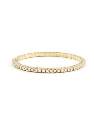XS Gold Diamond Stretchy Bracelet