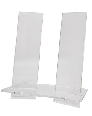 Lucite Vertical Book Stand