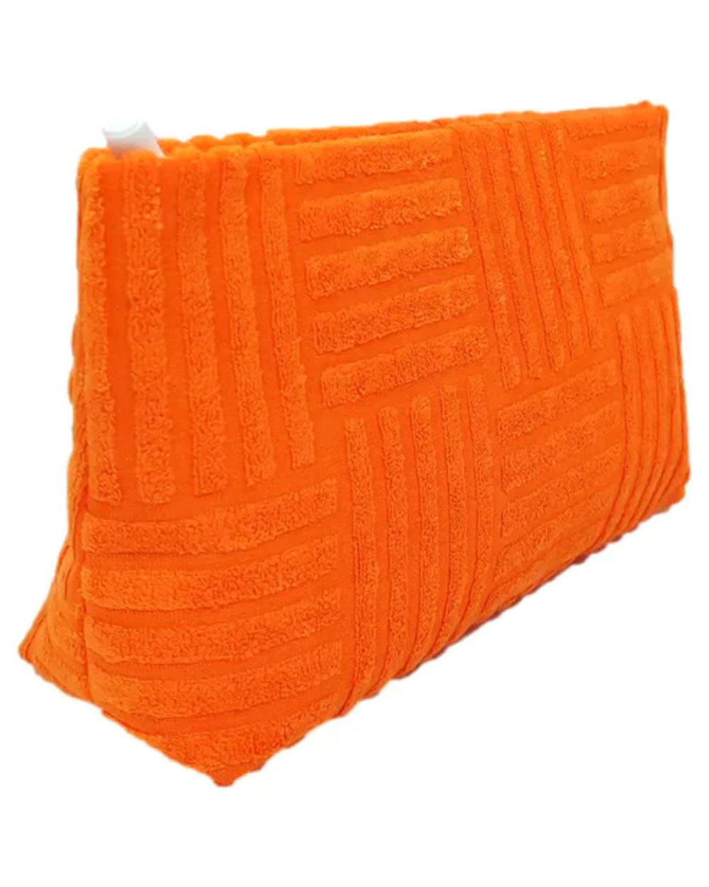 Terry Tile Large Pouch in Orange