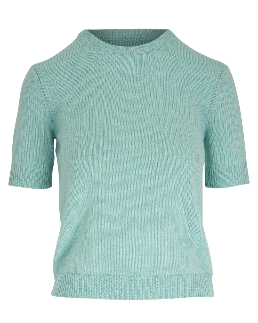 Aqua Audrey Crew Cashmere