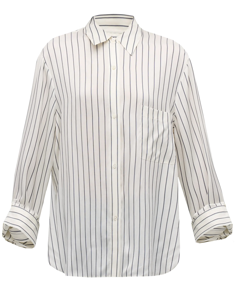Grey and Black Stripe New Morning After Shirt