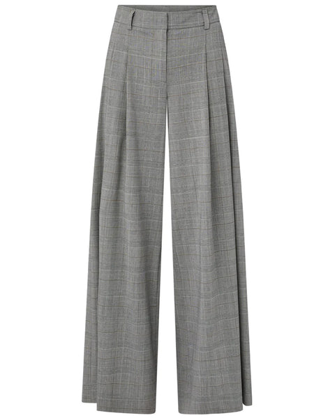 Light Heather Grey Wool New Didi Pant