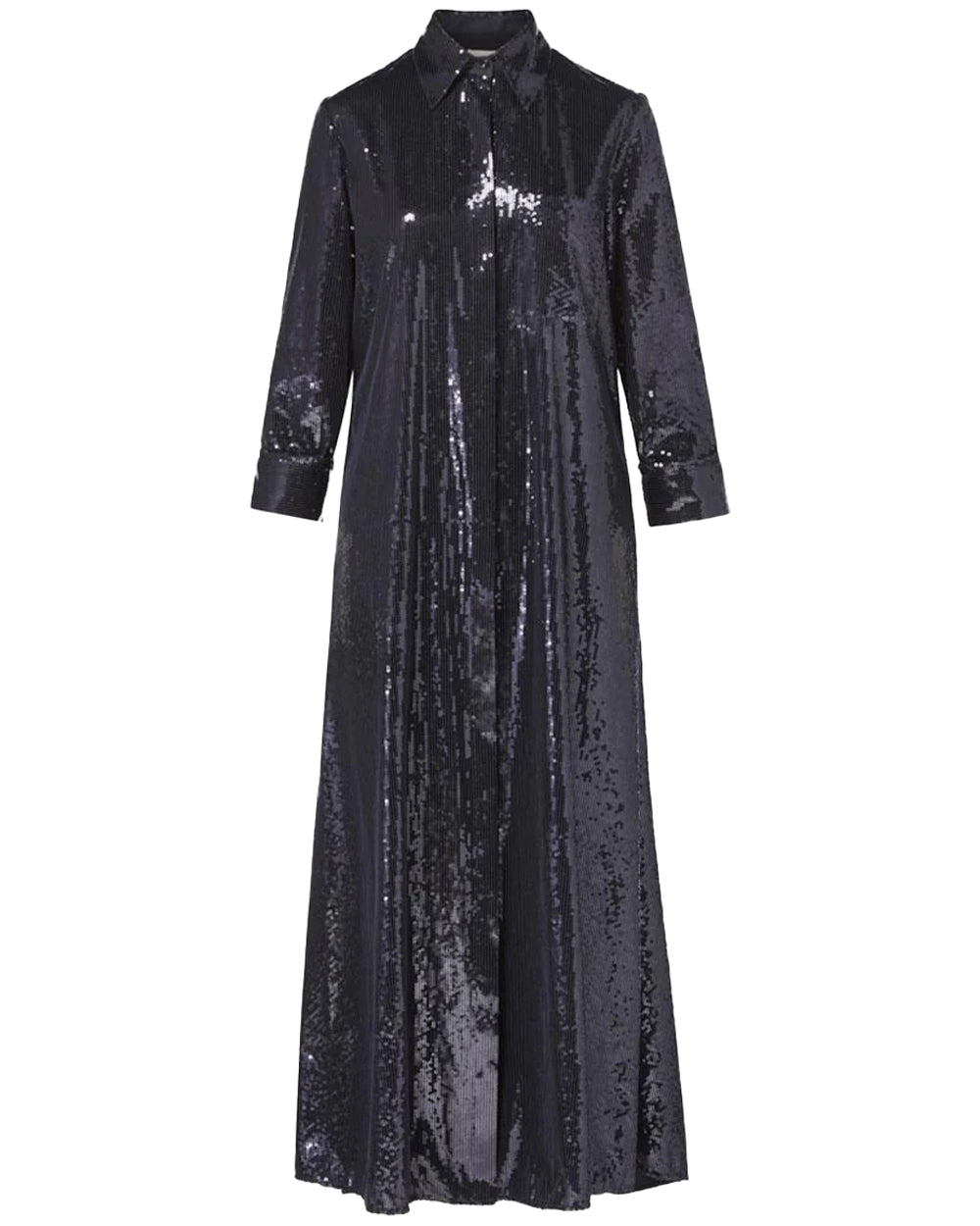Midnight Sequin Jenny Gown