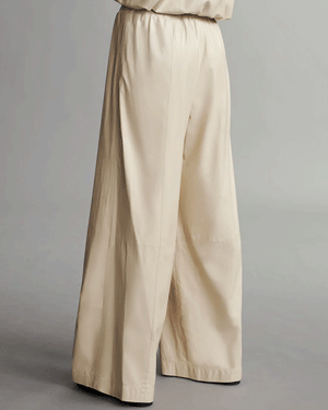 Pebble Leather Eva Pants