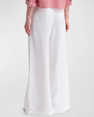 White Demie Linen Pant