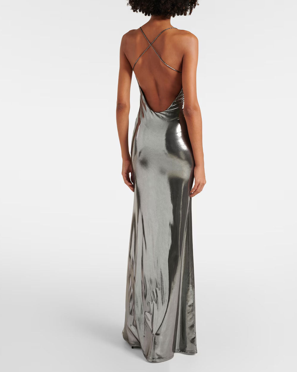 Silver Cami Gown