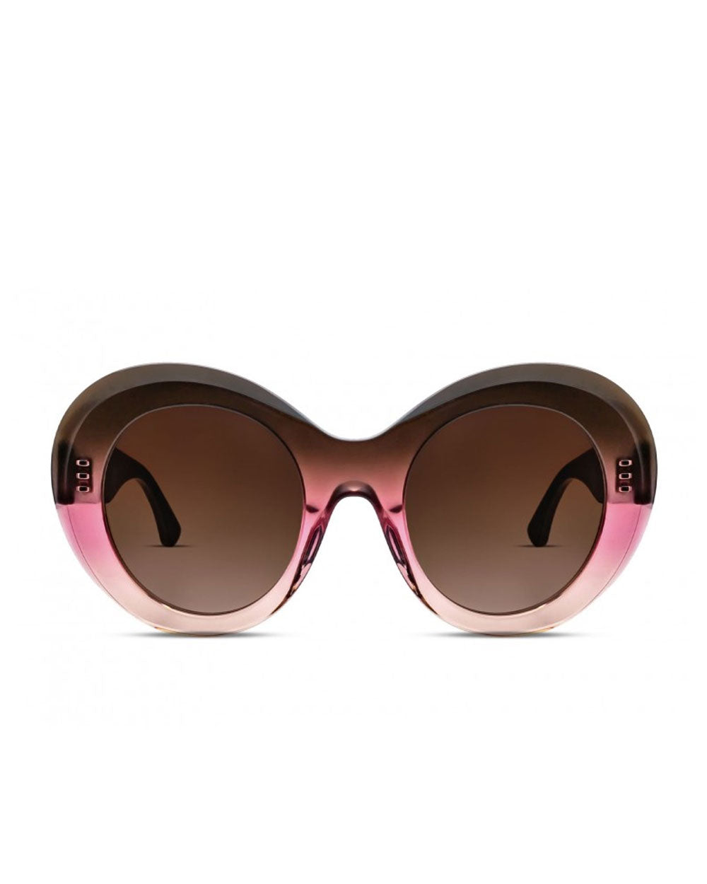 Pulpy Glasses in Gradient Brown & Pink