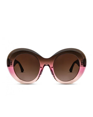 Pulpy Glasses in Gradient Brown & Pink