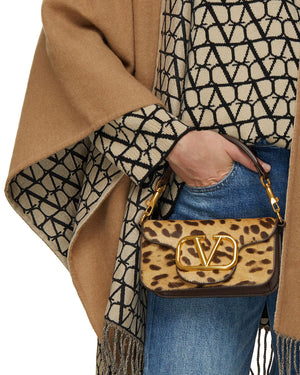 Small Loco Leopard Print Shoulder Bag