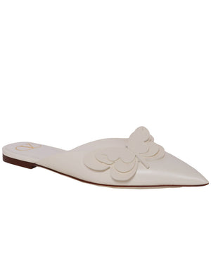 Archive Butterfly Mule in Ivory