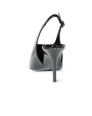 Le Salon Slingback 80mm Pump in Nero