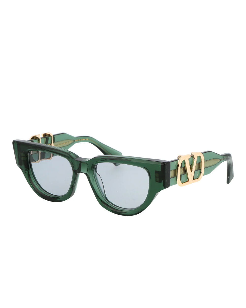 V-Due Sunglasses in Green