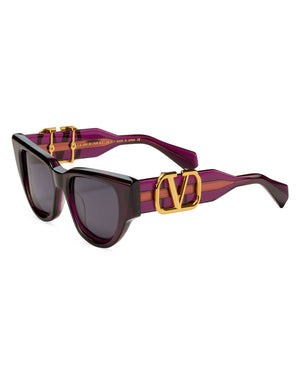 V-Due Sunglasses in Purple