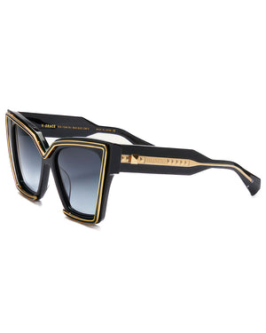 V-Grace Sunglasses in Black