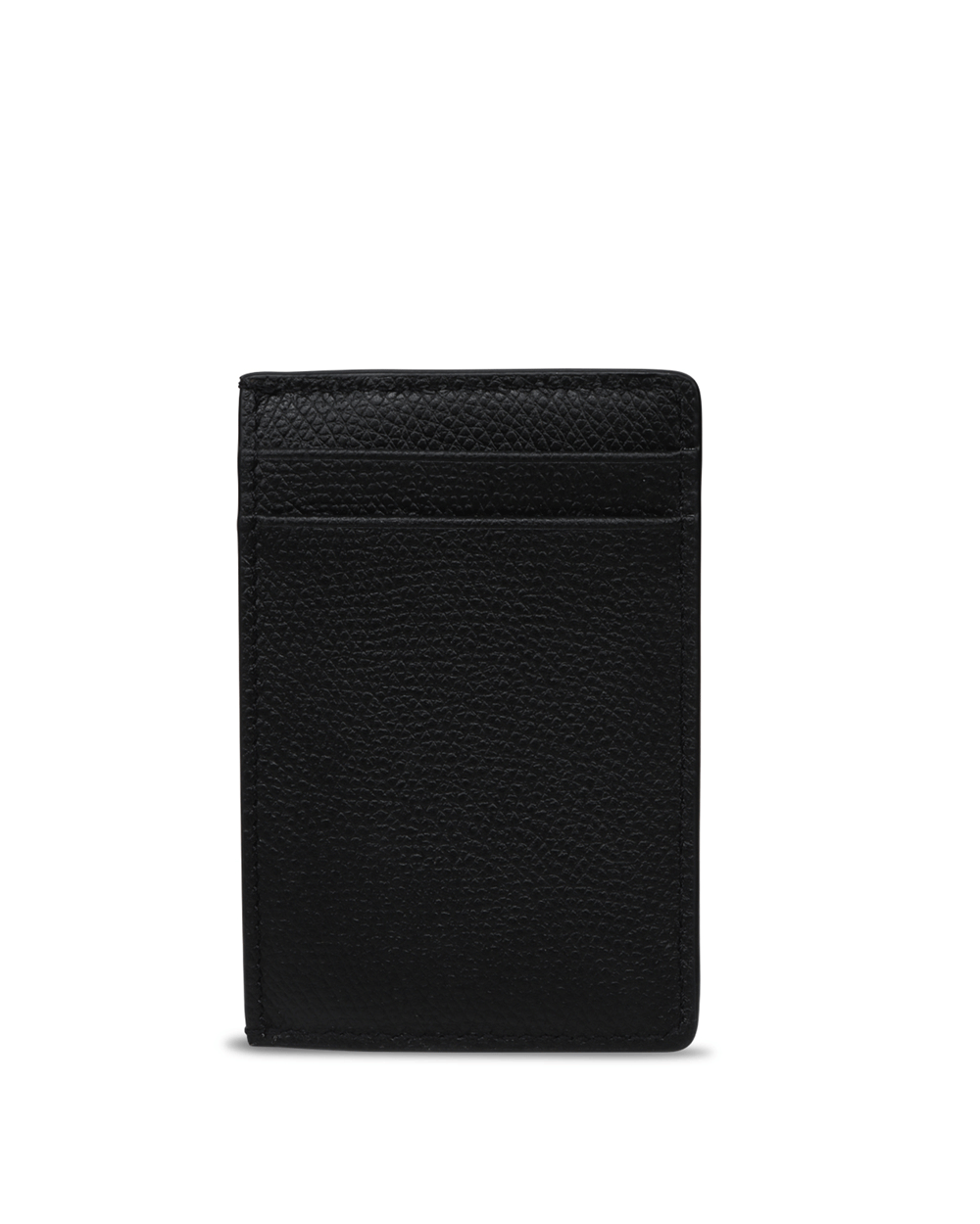 VLogo Coin and Card Case in Nero