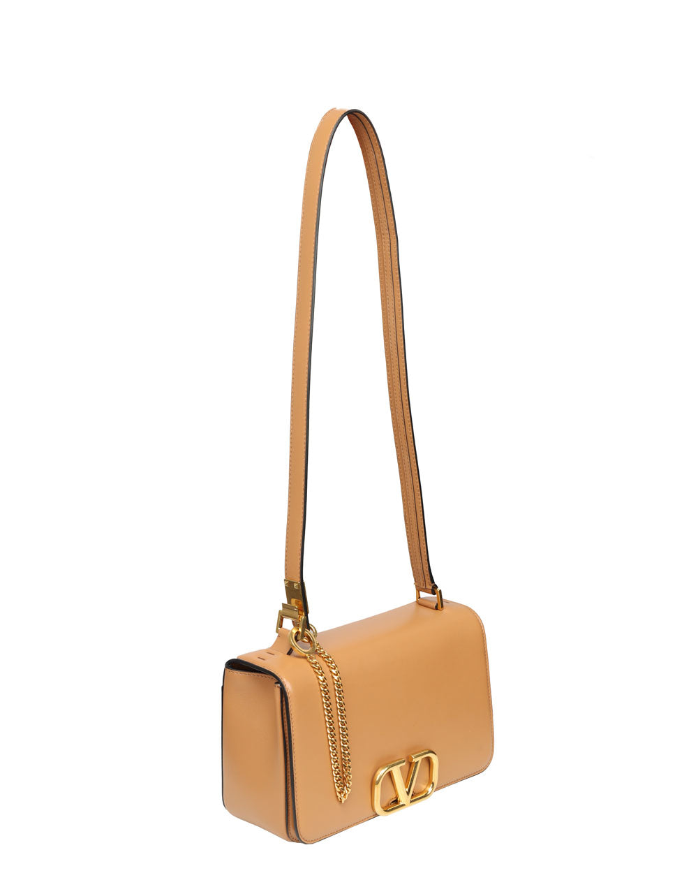 VLogo Shoulder Bag in Cinnamon