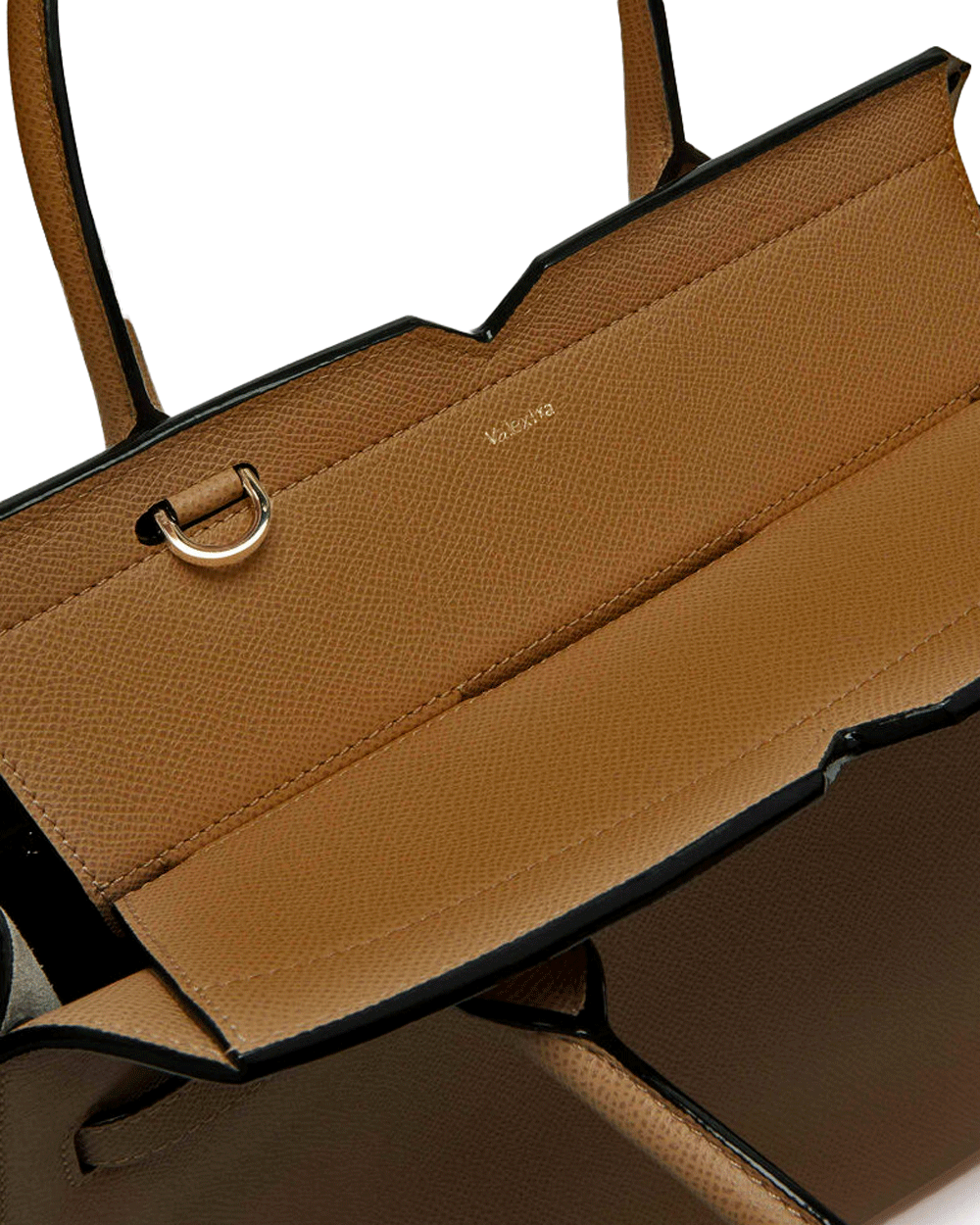 Medium Milano Two Handle Bag in Chocolate