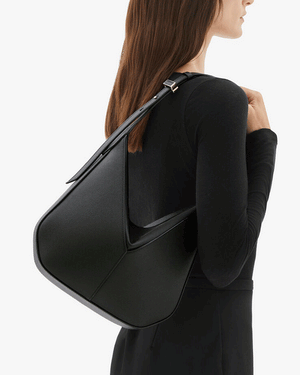 Mini Vivi Hobo Bag in Nero