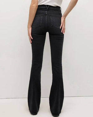 Beverly Skinny Flare in Washed Onyx